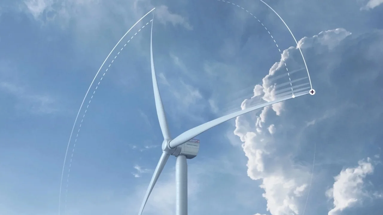 Clean Tech Laser - Windkraftanlage